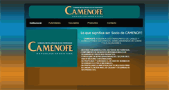 Desktop Screenshot of camenofe.org.ar